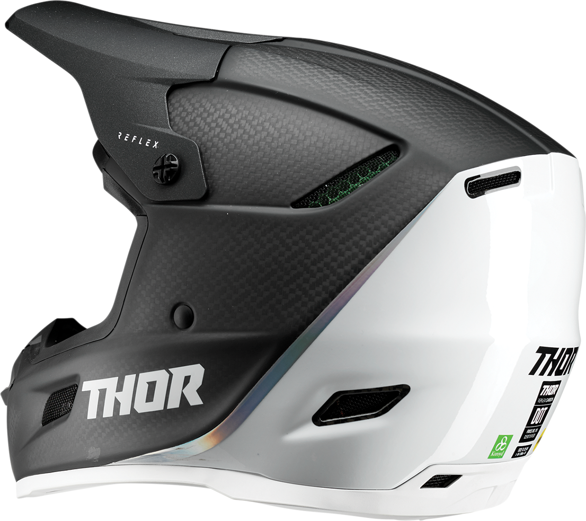 THOR Reflex Helmet - Polar - Carbon/White - MIPS - XS 0110-6845