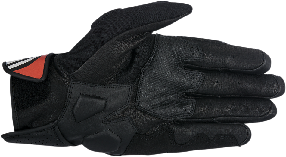 ALPINESTARS Booster Gloves - Black/Red - 2XL 3566917-13-2X
