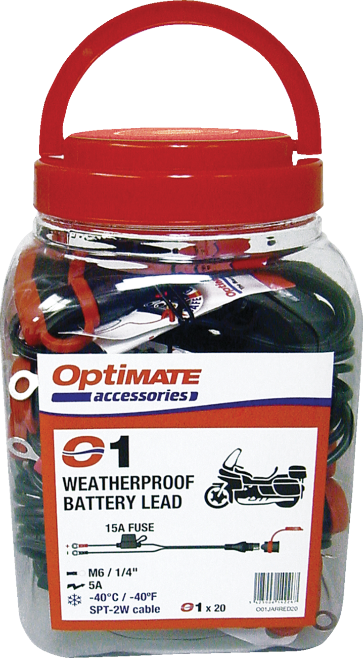 TECMATE Optimate Permanent Battery Lead - 20 Pack O-01JAR