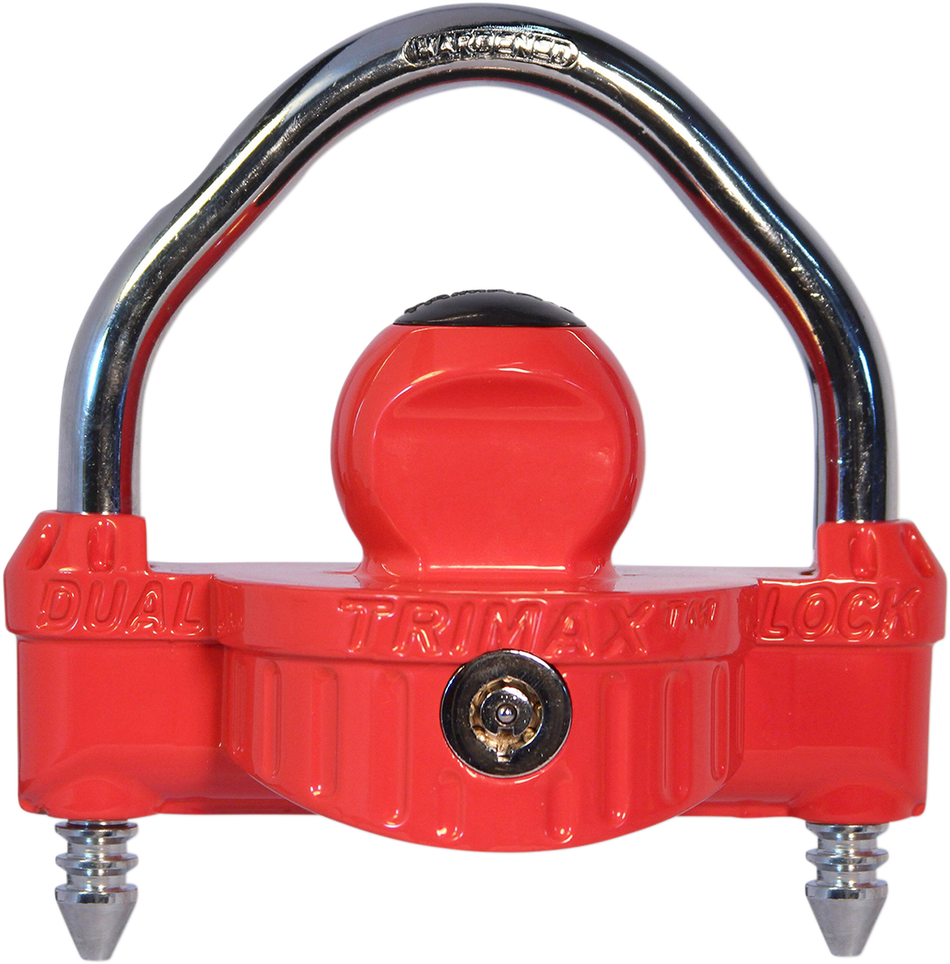 TRIMAX Coupler Lock - Red - 2 Key UMAX25D 4010-0385