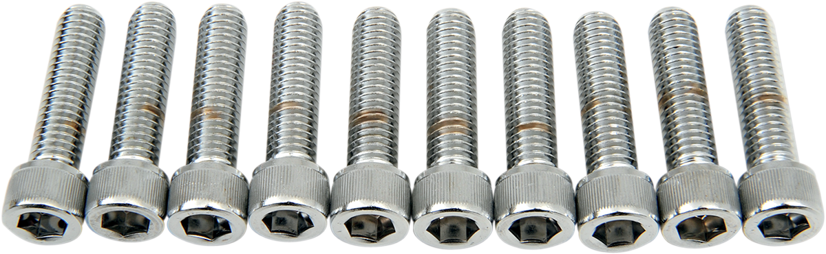 DRAG SPECIALTIES Bolts - Socket-Head - Knurled - 3/8-16 x 1-1/2" MPB240