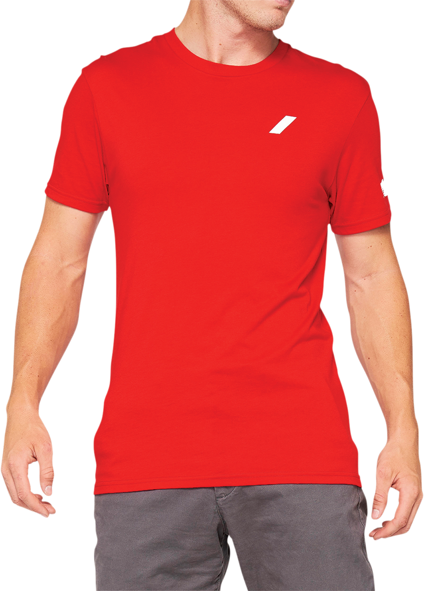 100% Tiller T-Shirt - Red - XL 32133-003-13