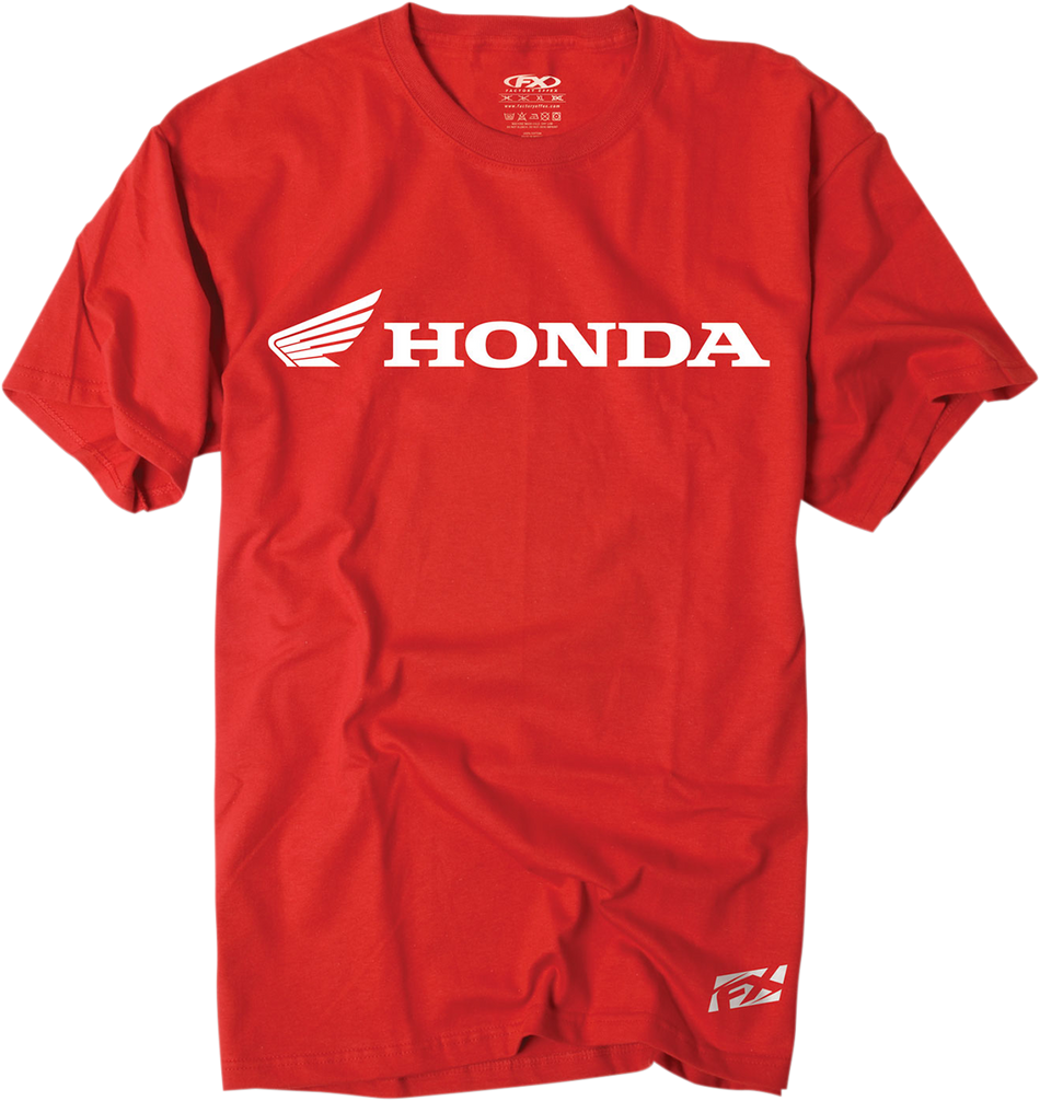 FACTORY EFFEX Honda Horizontal T-Shirt - Red - Medium 15-88330