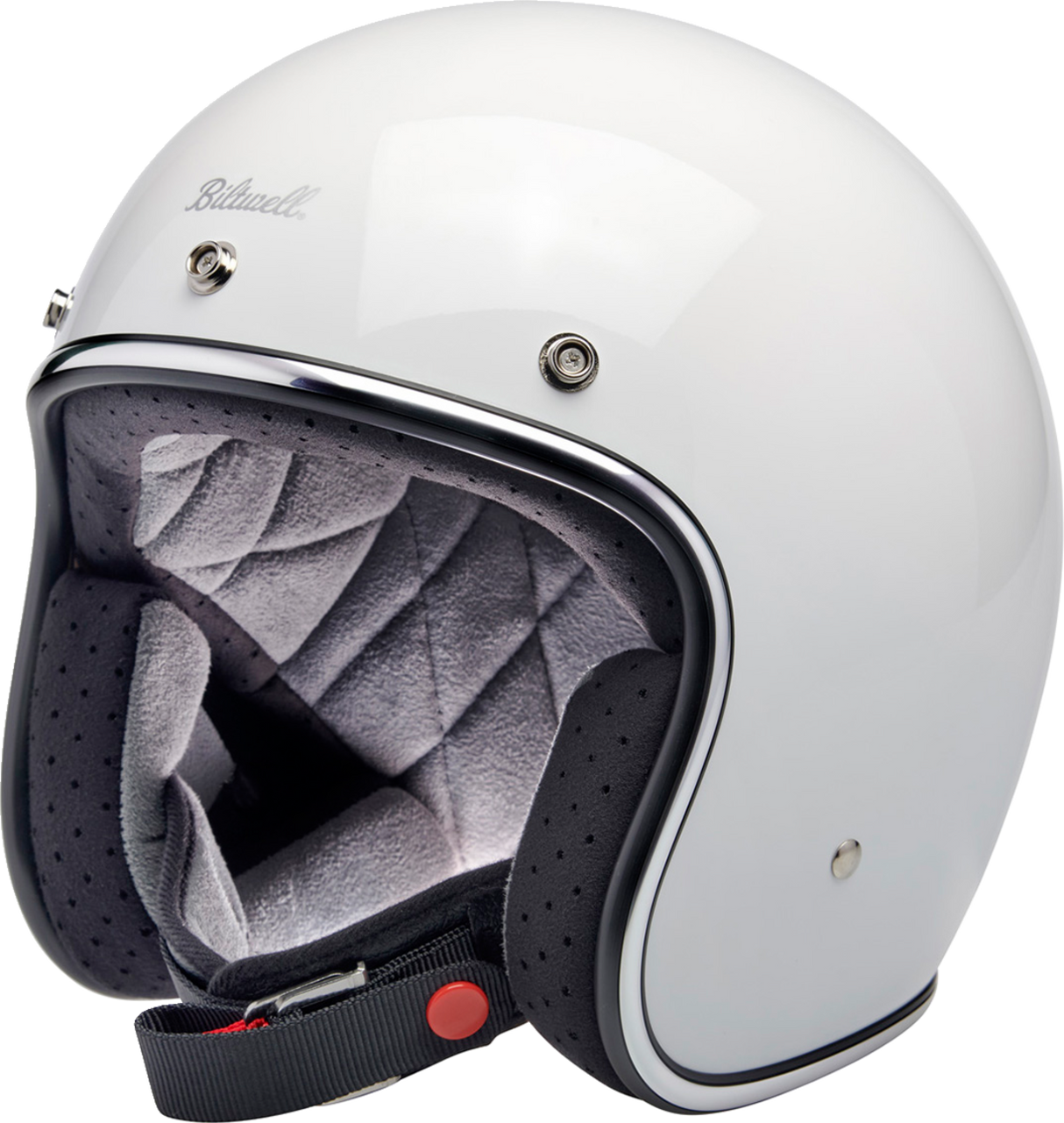 Casco BILTWELL Bonanza - Blanco brillante - XS 1001-164-201 