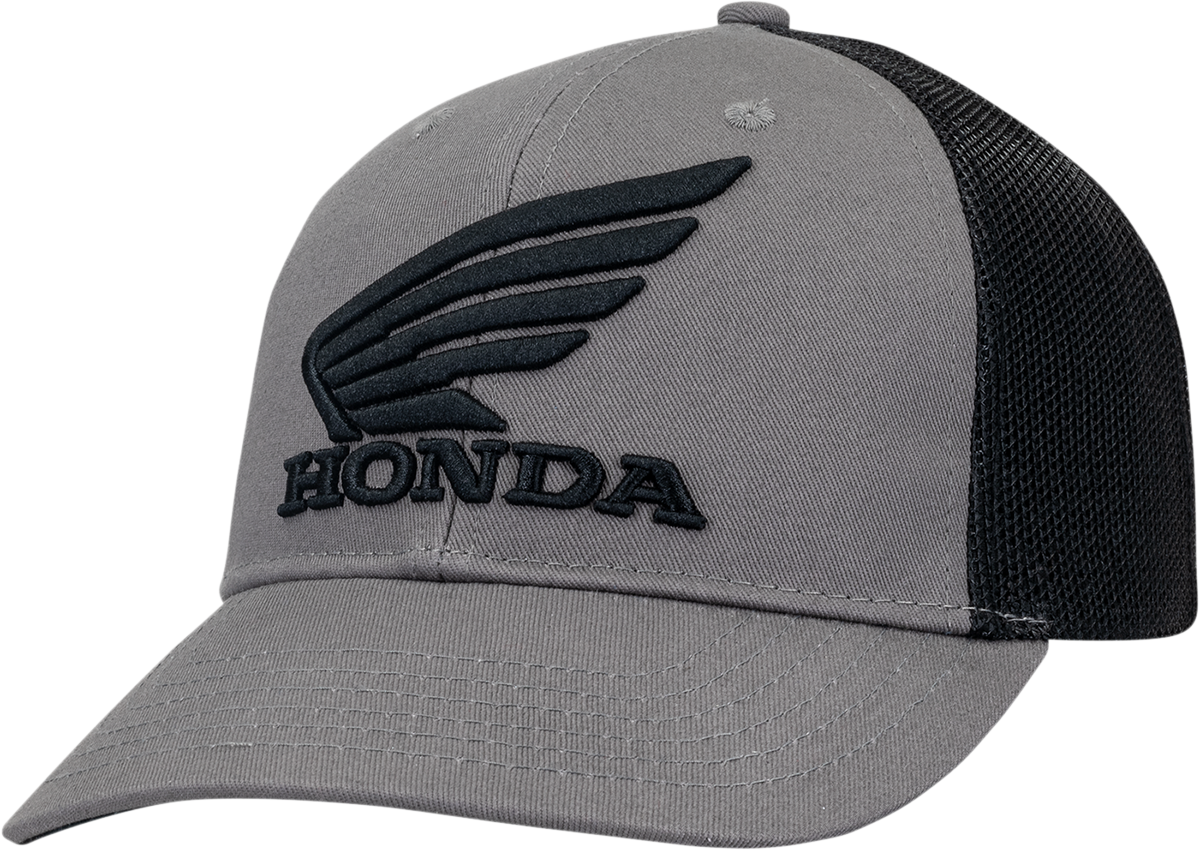 HONDA APPAREL Honda Trucker Hat - Charcoal/Black NP21A-H1827