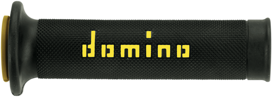 Puños DOMINO - MotoGP - Doble compuesto - Negro/Amarillo A01041C4740 