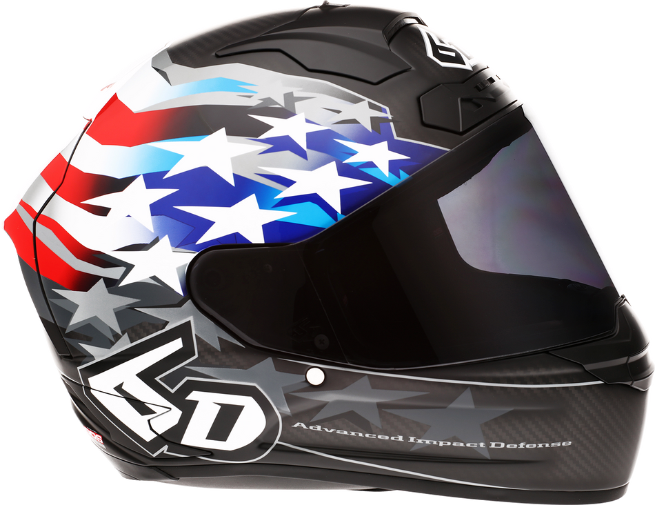 6D ATS-1R Helmet - Patriot - Red/White/Blue - Medium 30-0696