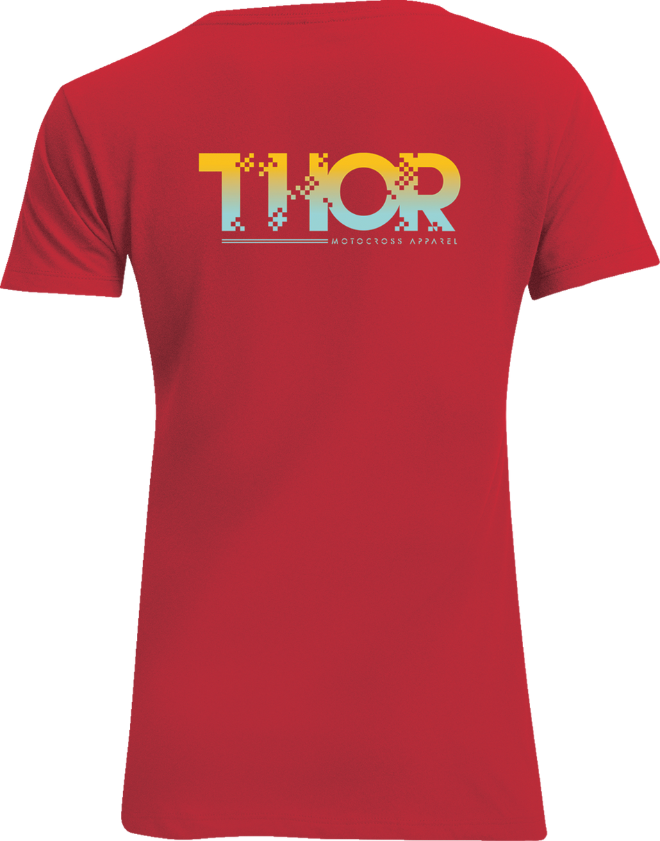 THOR Women's 8 Bit T-Shirt - Red - Small 3031-4227