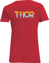 THOR Women's 8 Bit T-Shirt - Red - Medium 3031-4228