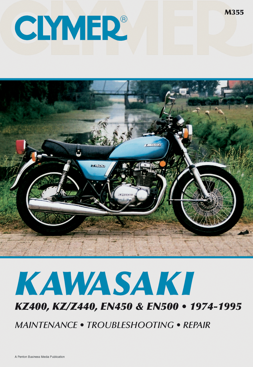 CLYMER Manual - Kawasaki KZ400 to EN500 CM355