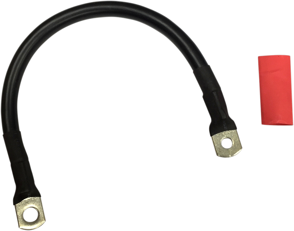 DRAG SPECIALTIES Battery Cable - 11" E25-0091B-11