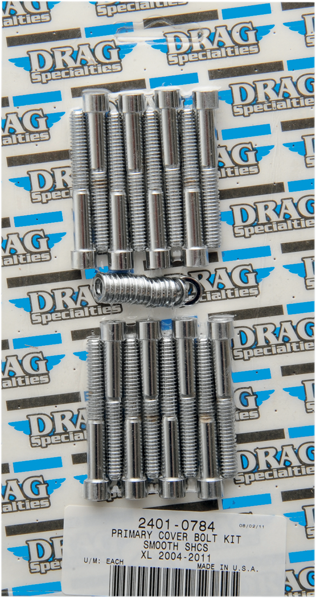 DRAG SPECIALTIES Smooth Primary Bolt Kit - XL MK685S