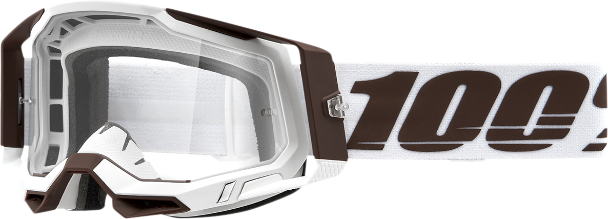 100% Racecraft 2 Goggles - Snowbird - Clear 50009-00007