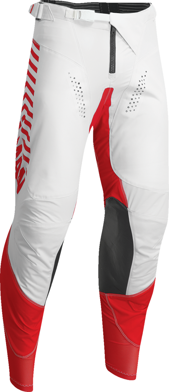 THOR Hallman Differ Slice Pants - White/Red - 28 2901-10304
