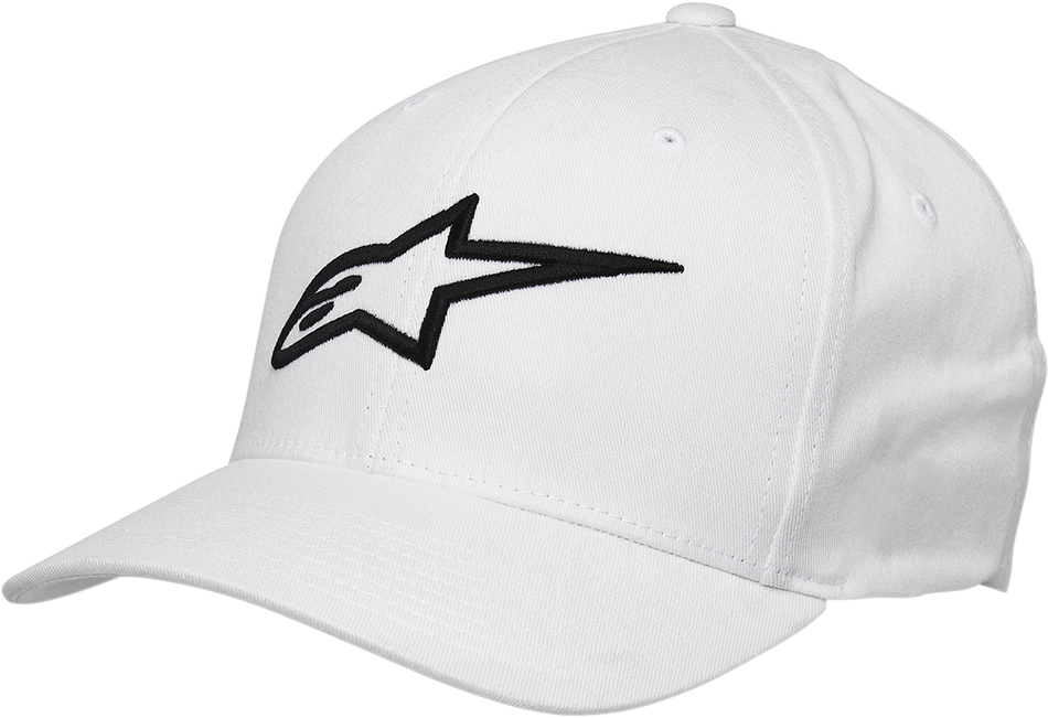 ALPINESTARS Ageless Curve Hat - White/Black - Large/XL 1017810102010LX