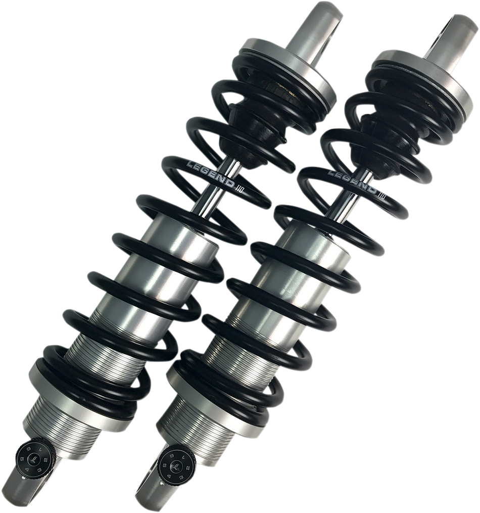 LEGEND SUSPENSION REVO-A Adjustable Dyna Coil Suspension - Clear Anodized - Heavy-Duty - 13" 1310-1777