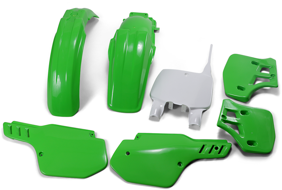 Kit de carrocería de repuesto UFO - OEM Verde/Blanco KAKIT186-999 