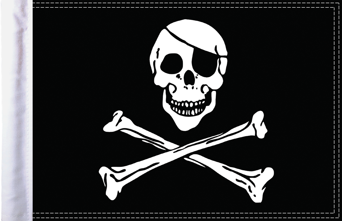 PRO PAD Jolly Roger Flag - 10" x 15" FLG-JR15