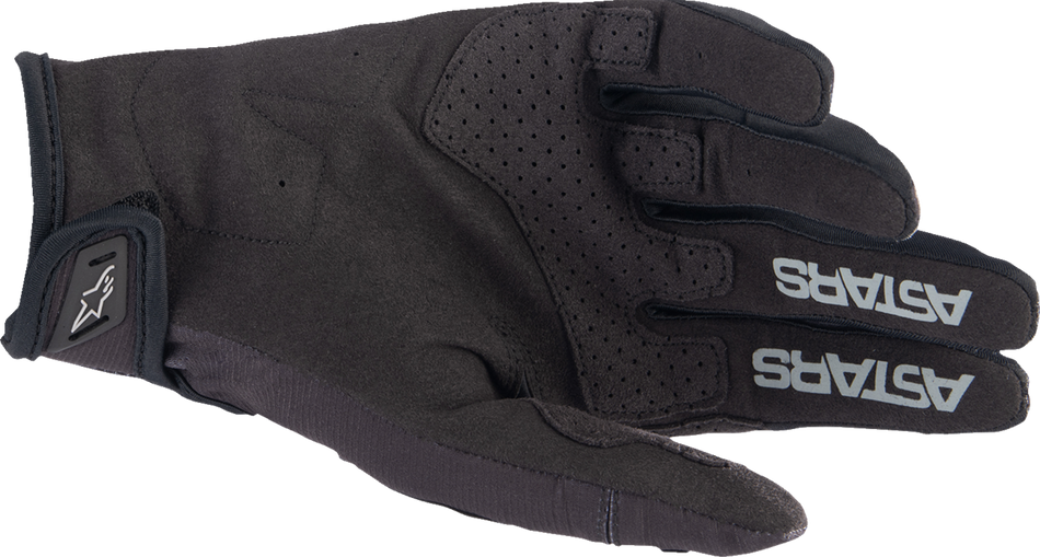 ALPINESTARS Techstar Gloves - Black/Brushed Silver - Small 3561023-1419-S