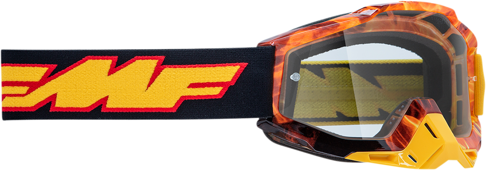 FMF Youth PowerBomb Goggles - Spark - Clear F-50047-00004 2601-2996
