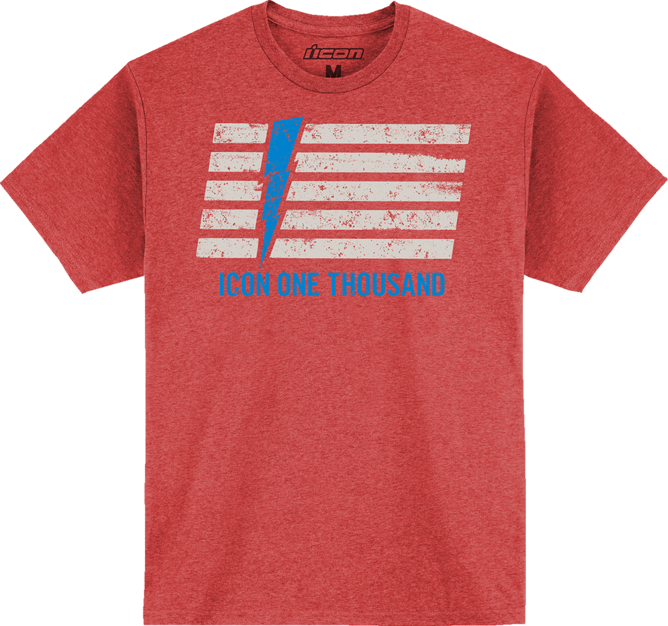 ICON Invasion Stripe™ T-Shirt - Red - XL 3030-23487