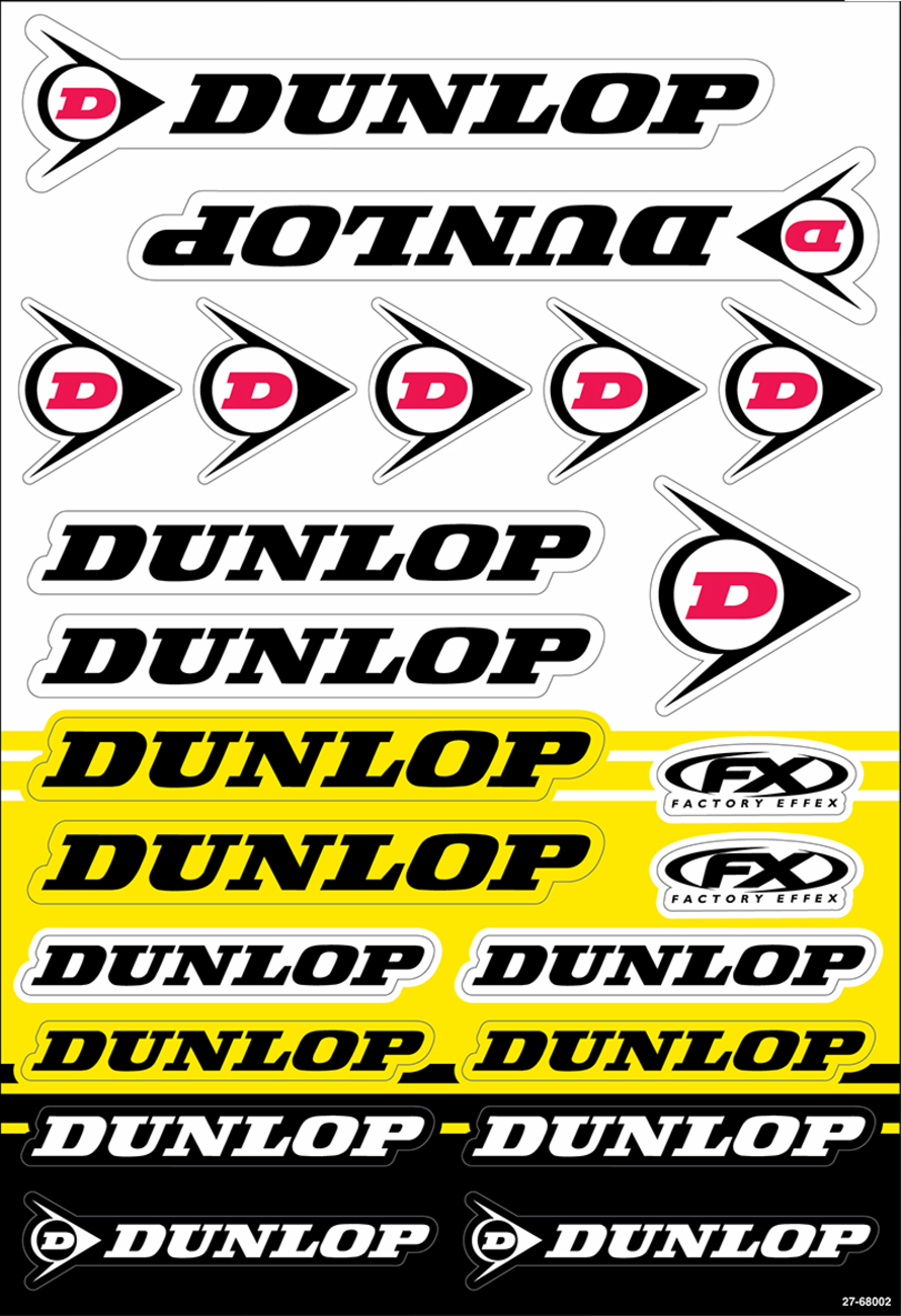 FACTORY EFFEX Decal Sheet - FX Dunlop 27-68002