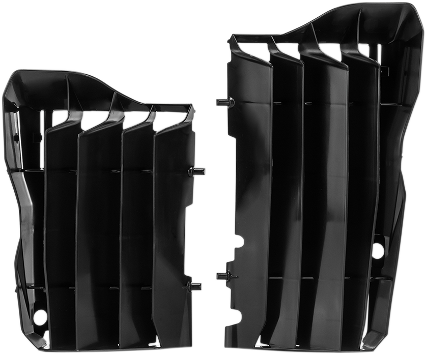 Rejillas de radiador ACERBIS - Negras - Honda 2691520001