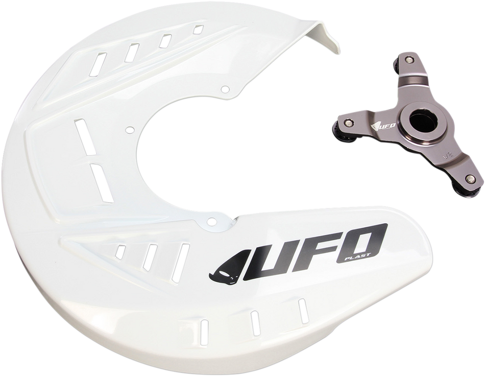 Protector de disco delantero UFO - Blanco ACTUALLY DISC GUARD KA04741-041 