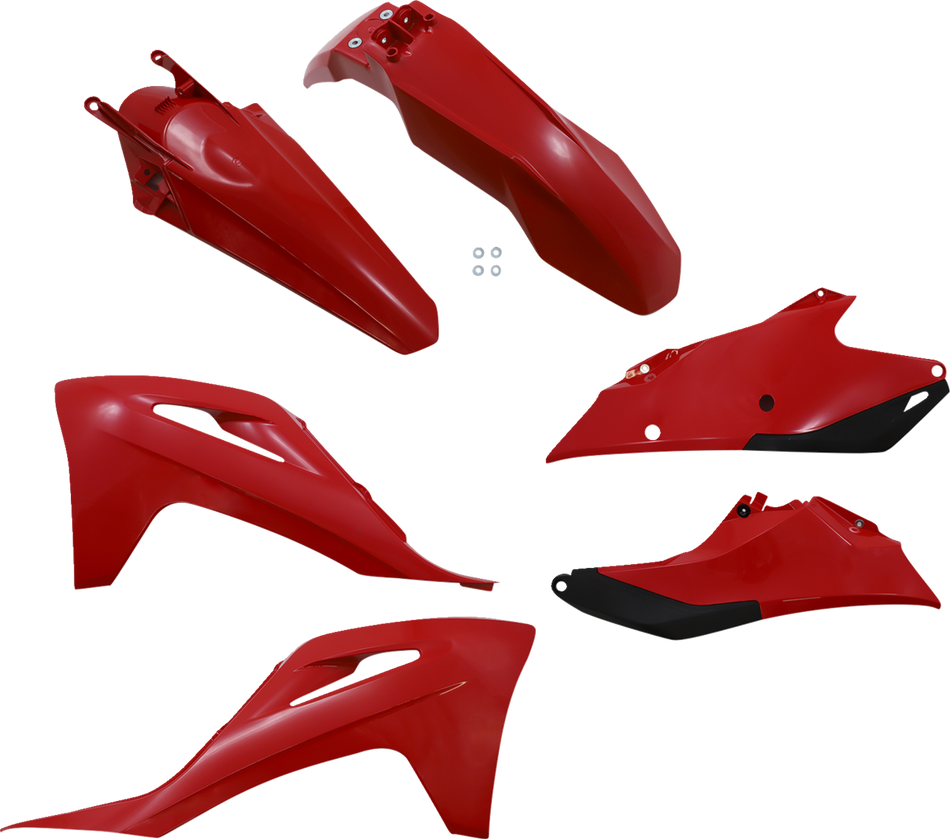 ACERBIS Standard Replacement Body Kit - Red 2872800004