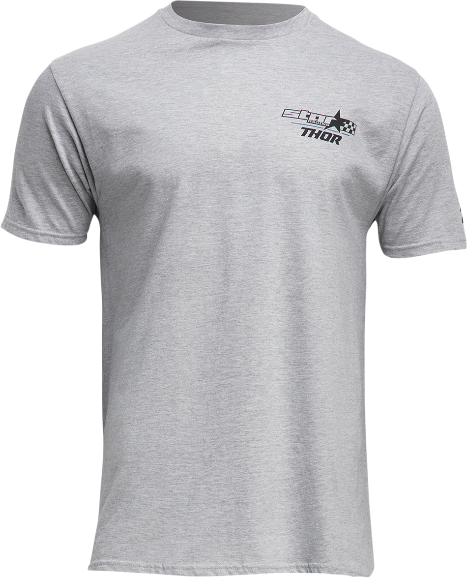 THOR Star Racing Champ T-Shirt - Heather Gray - XL 3070-1151
