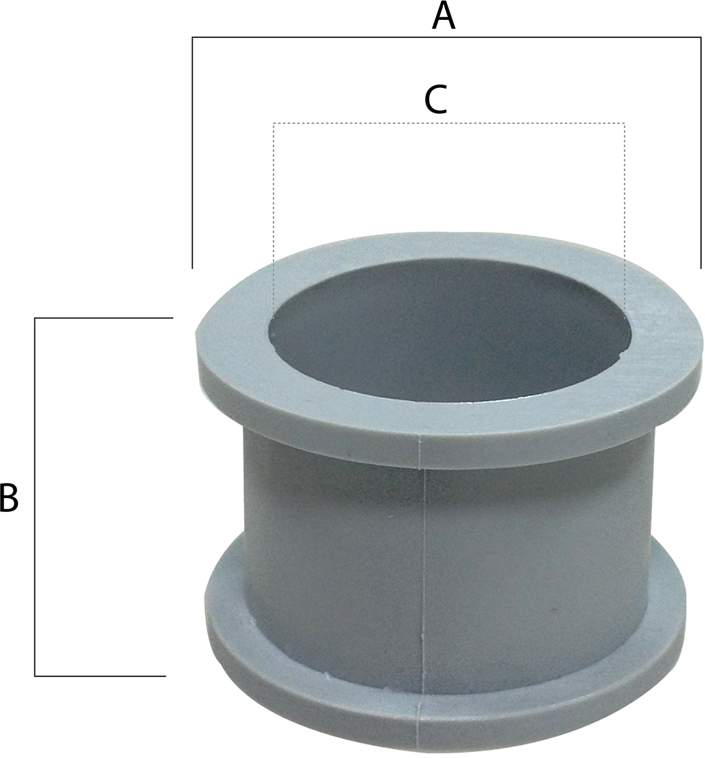 Buje de choque EPI - 1" OD x 0.805" H x 0.875" ID - Cada EPISB600 