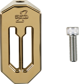 PRO-ONE PERF.MFG. Touring Brake Peg - Gold 500747TIN