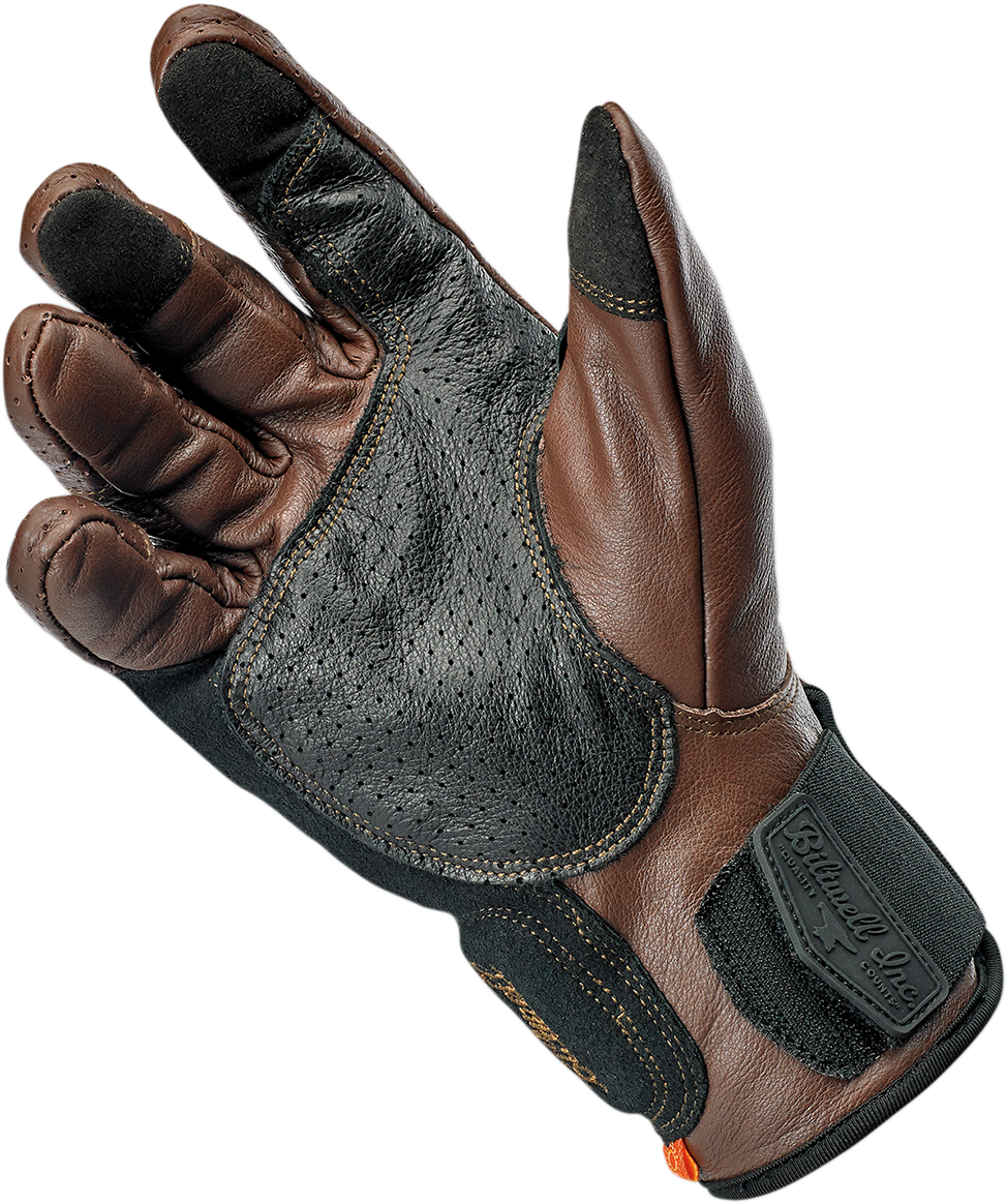 Guantes BILTWELL Borrego - Chocolate/Negro - Medianos 1506-0201-303 