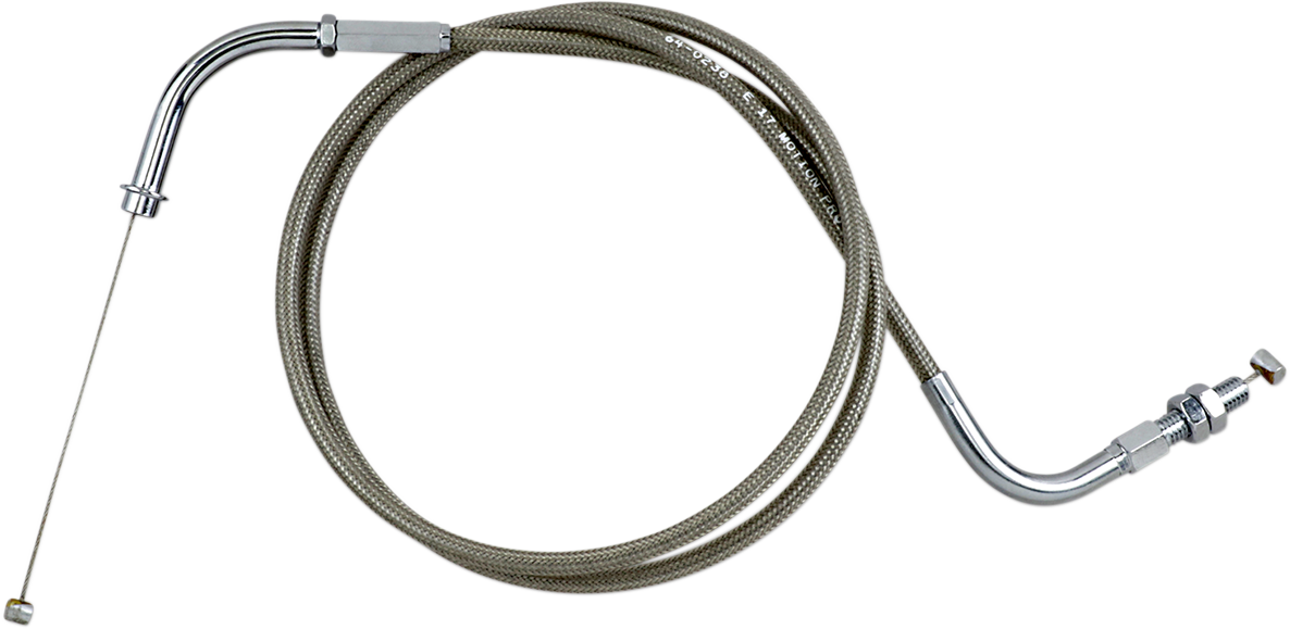 MOTION PRO Throttle Cable - Push - Suzuki - Stainless Steel 64-0238