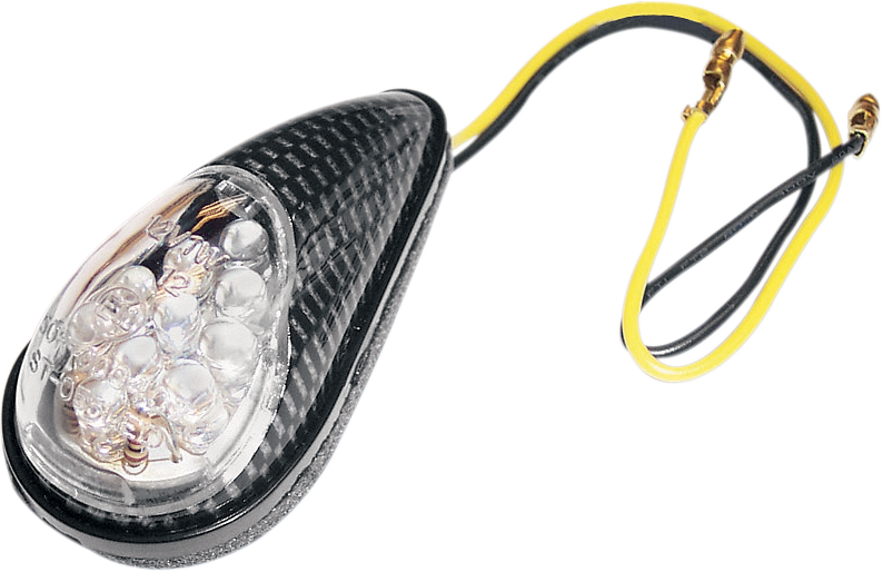 K&amp;S TECHNOLOGIES Luces de posición LED de montaje ultra empotrado - Fibra de carbono 25-8951 