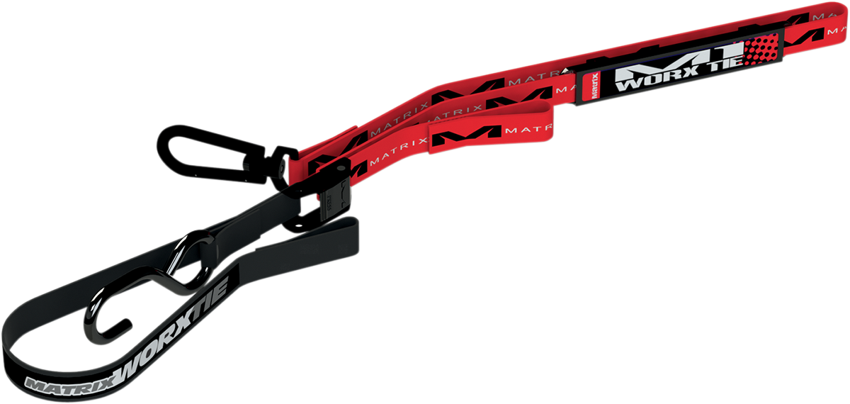 MATRIX CONCEPTS,LLC Worx Tie-Downs - 1" - Red M1 102