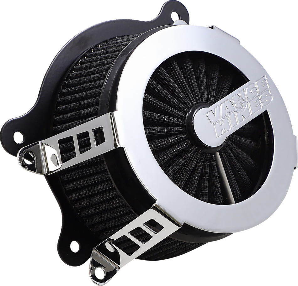VANCE & HINES Cage Fighter Air Cleaner - Chrome - XL 70359