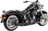 Escape COBRA El Diablo - Negro - Softail '12-'17 N/F FXSB/FXSE MODELOS 6483B 