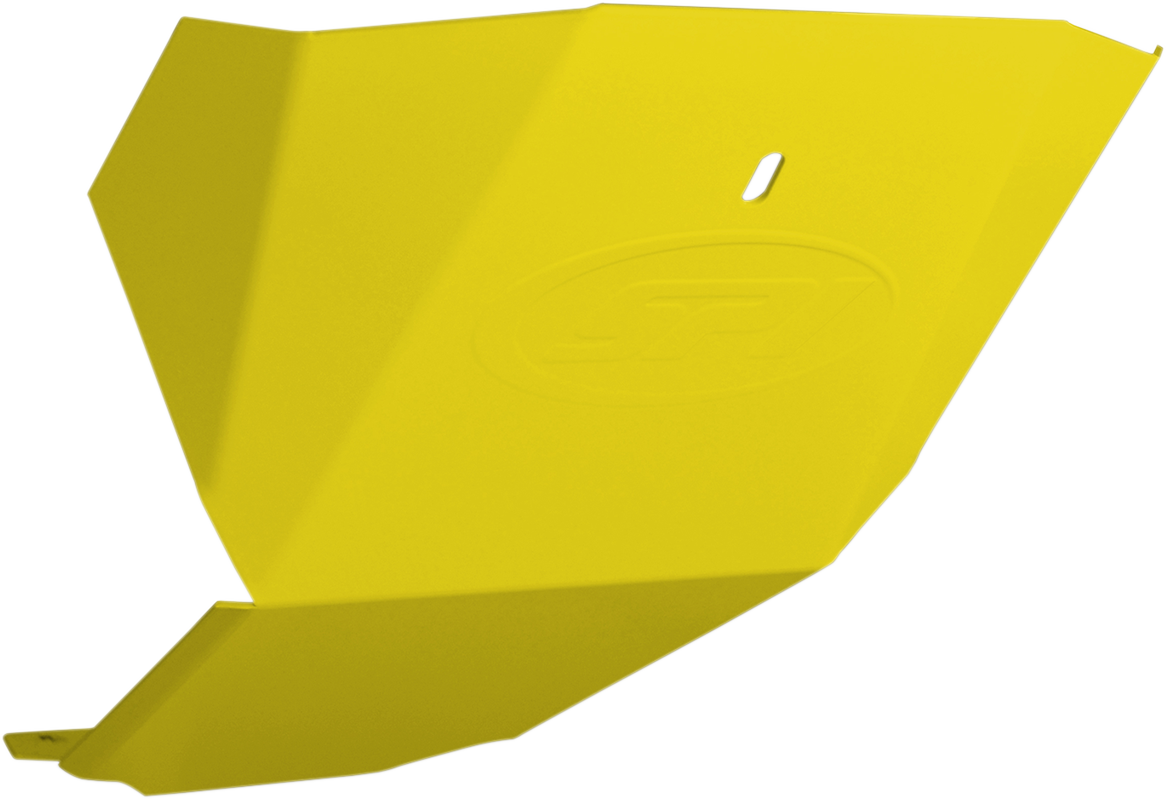 STRAIGHTLINE PERFORMANCE Skid Plate - Yellow - Polaris 182-112-FLOYEL