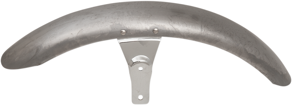 DRAG SPECIALTIES Front Fender - Raw - Steel WRONG PHOTO ACT RAW STEEL 90343