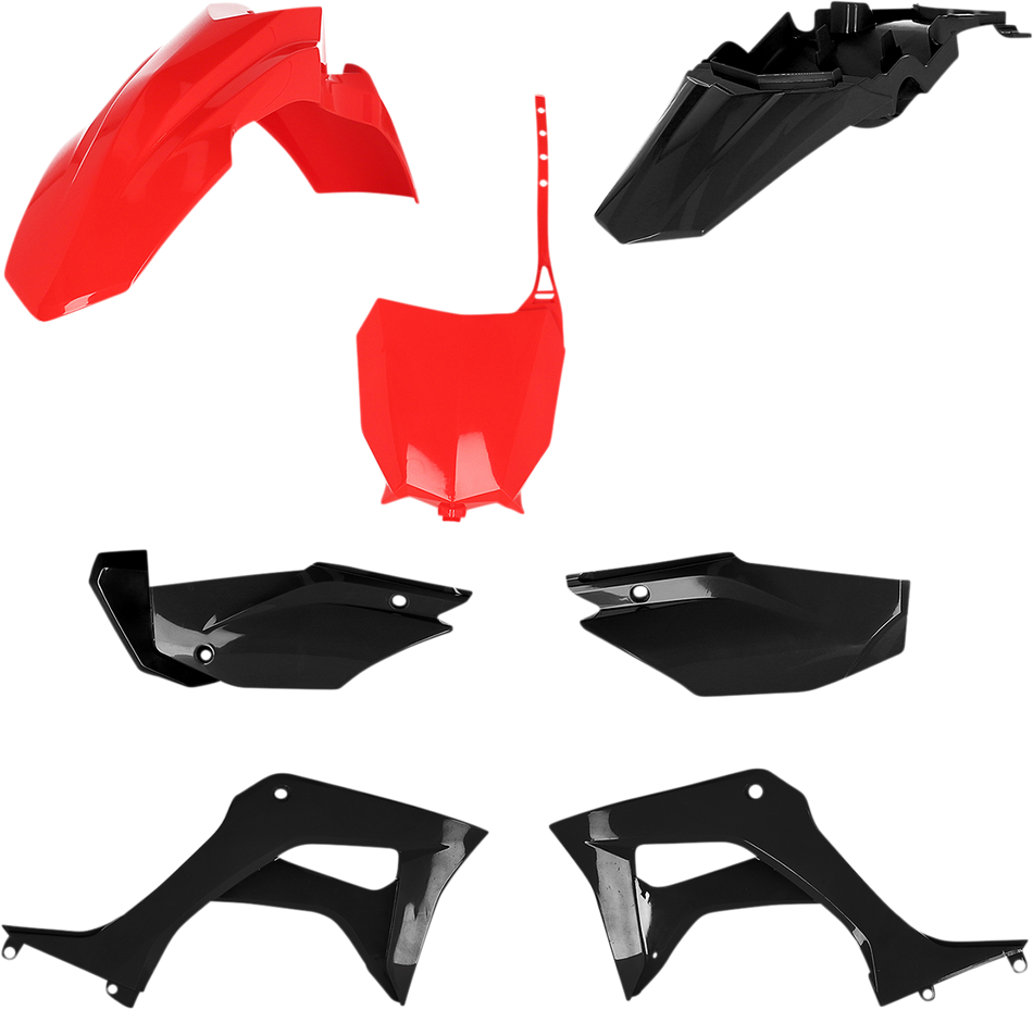 ACERBIS Full Replacement Body Kit - Red/Black 2861931018
