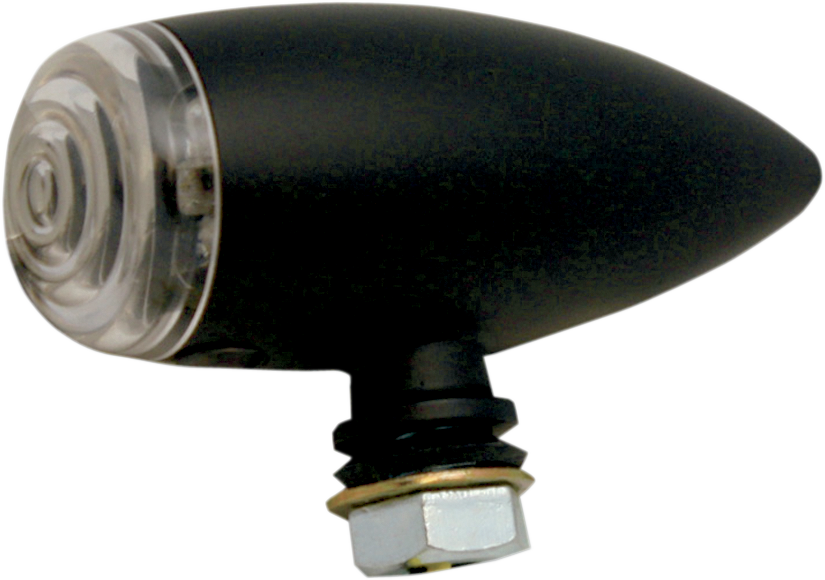 PRO-ONE PERF.MFG. Bullet Marker Light - Black/Smooth 400370B