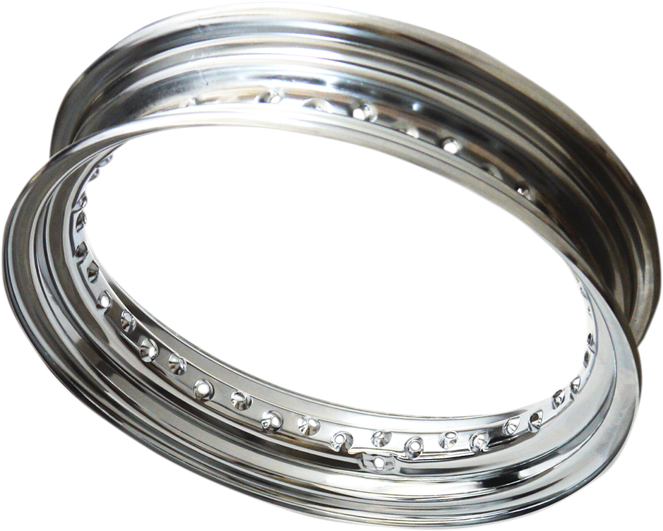 DRAG SPECIALTIES Rim - 40 Spoke - Chrome - Side Metal Valve - 16 x 3 11223D