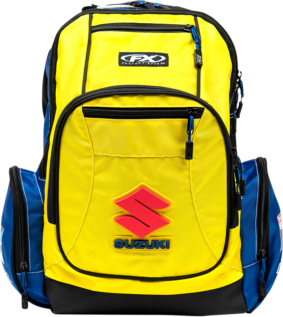 FACTORY EFFEX Suzuki Premium Backpack - Yellow 23-89400