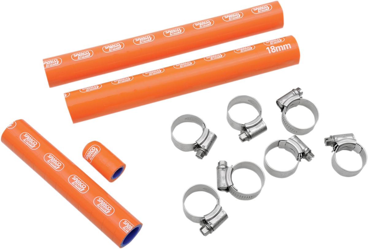 MOOSE RACING Race Fit Radiator Hose Kit - Orange - KTM MBU-KTM-51-OR