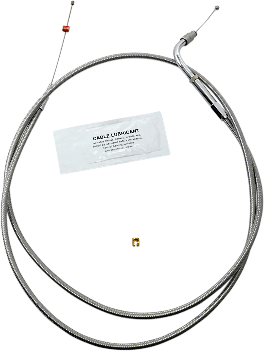 Cable del acelerador BARNETT - +10" - Acero inoxidable 102-30-30016-10
