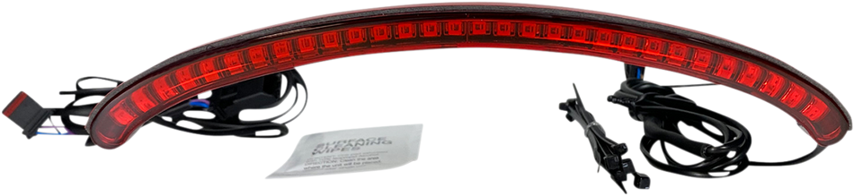 CUSTOM DYNAMICS LED Taillight with Turn Signal - Red CD-FATBOB-R