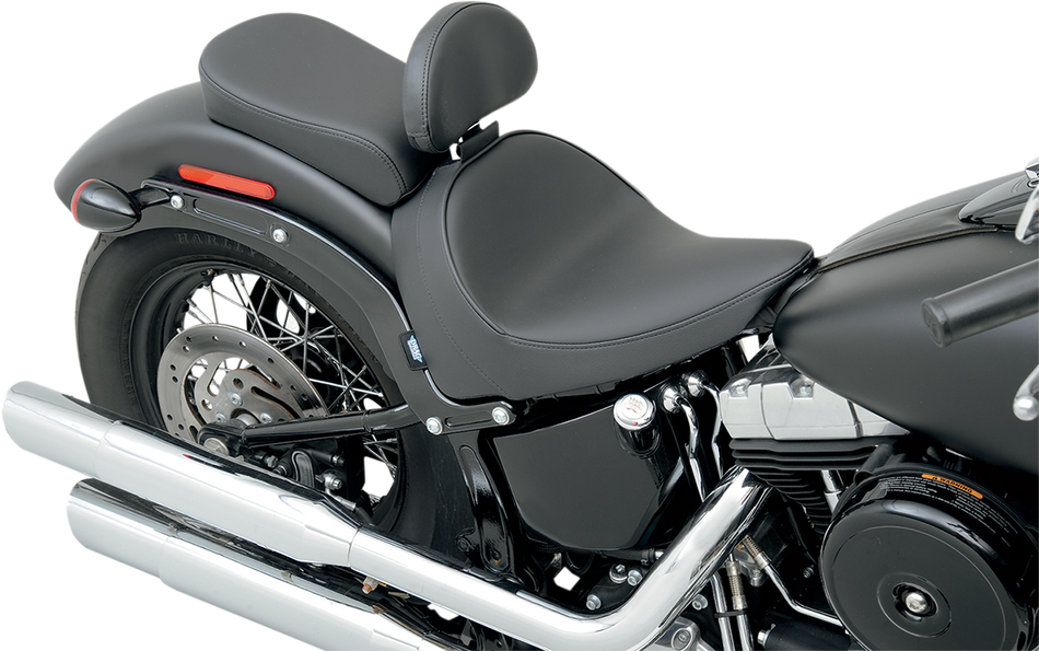 DRAG SPECIALTIES Solo Seat - Smooth - Backrest - FXS/FLS 0802-0784