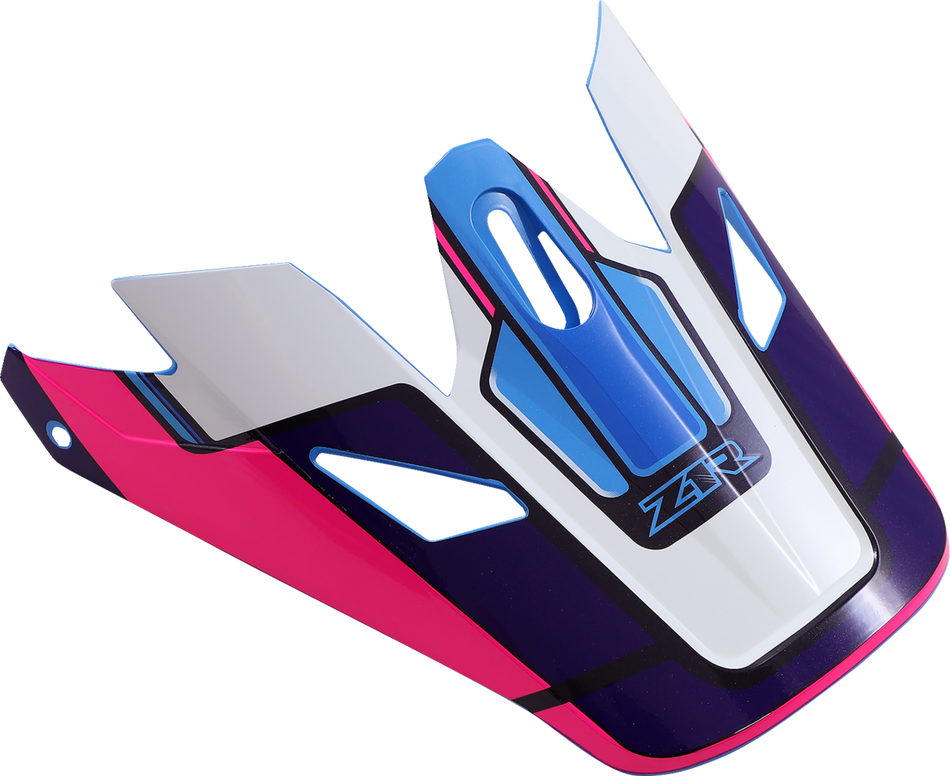 Z1R Rise Visor Kit - MC - Pink/Blue 0132-1468