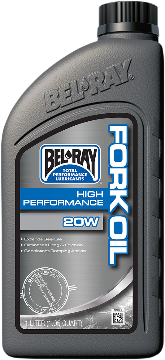BEL-RAY High-Performance Fork Oil - 20wt - 1L 99340-B1LW